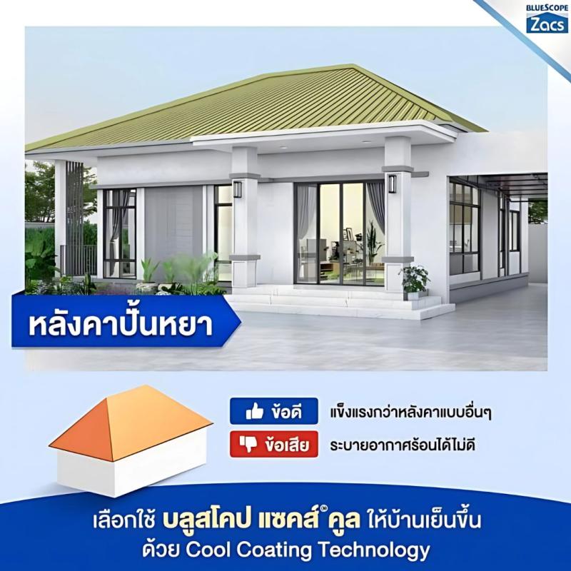 แบบหลังคาบลูสโคป
